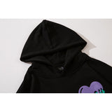 Man Fall Outfits Foam Love Printed Hoodie Autumn Winter Couple Men and Women