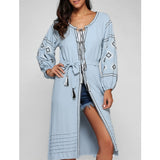 Beth Dutton Bohemian Dress Winter Autumn Maxi Dresses Spring Linen Long Dress