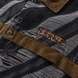 Men Denim Jackets Spring and Autumn Denim Jacket Men Baggy Coat