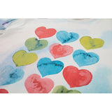 Man Fall Outfits Heart Printing Long-Sleeved T-shirt Men's Top Printed T-shirt Autumn