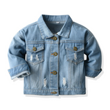 Children Jean Jackets Autumn and Winter Jacket Denim Jacket