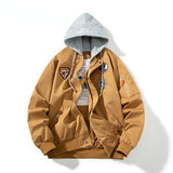 Varsity Jacket Loose Flight Suit