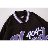 Man Fall Outfits Autumn Jacket Loose Embroidered Sports Baseball Uniform Jacket
