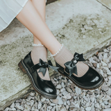 Mary Jane Shoes Women'S Shoes Bow Thin
