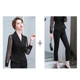 Interview Suit Women Suit Female Fashion Two-Piece Suit Business Wear