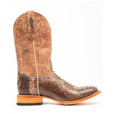 Python Boots Men's Vintage Knight Boots Snake Embroidery Dr. Martens Boots