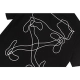 Off White T Shirt Pullover Summer Loose Short Sleeve Arrow Casual Short Sleeve Men'S Clothing Owt