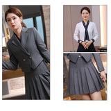Interview Suit Women Spring and Autumn College Suit Clothing Work Clothes