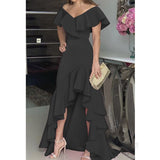 Valentine's Day Dress Sexy V-neck Design Women's Dress