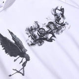 Vlone Hoodie Autumn And Winter Youth Street Cool Splash Ink Pullover Sweater