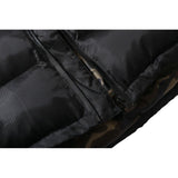 Off White Winter Coat Printed Men'S Winter Warm Thickened Cottonpadded Jacket Casual Able Owt