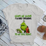Men and Women Grinch Shirt Christmas Short Sleeve