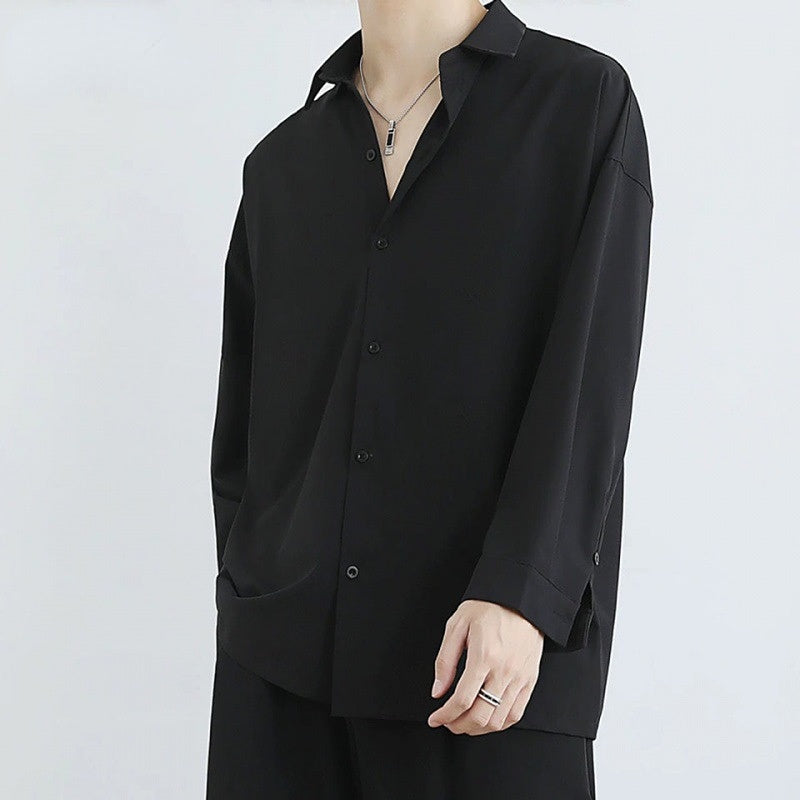 Men Shirts Long Sleeve Shirt