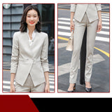 Interview Suit Women Fall Winter Fashion Work Clothes
