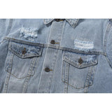 Off White Arrow Denim Jacket Jean Coat Off Embroidery Letter Arrow Washed Men And Women Couple Denim Jacket Coat Owt