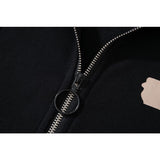 Off White Hoodie With Arrow Print Autumn And Winter Cardigan Zipper Printing Coat Men And Women Owt
