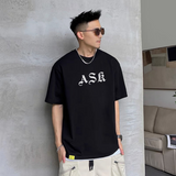 Askyurself T Shirt Summer Loose Men's Short Sleeve T-shirt