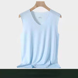 Wifebeater Shirt V-neck Waistcoat Exercise Sleeveless