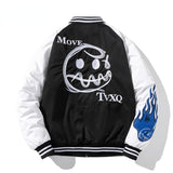 Varsity Jacket Fall/Winter Jacket Men'S Embroidery Loose