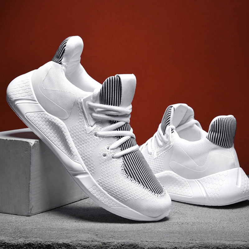 Men Sneakers Men Walking Shoes For Jogging Breathable Lightweight Shoes Mesh Surface Shoes Men's Breathable Student Running Casual Shoes
