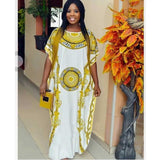 Loose Print Long Dress African Dashiki Ankara Styles Dress