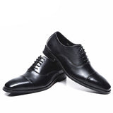 Men's Dress Shoes Classic Leather Oxfords Casual Cushioned Loafer Men's Shoes Business Formal Wear Casual Formal Wear Leather Shoes