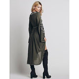 Beth Dutton Bohemian Dress Winter Autumn Midi Dresses Embroidered Dress