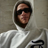 Askyurself Hoodie Embroidered Letter Hoodie Sweater Loose Casual