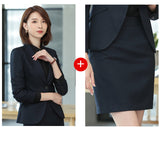 Interview Suit Women's Suit Fall Winter Fashion Slim-Fitting Work Clothes