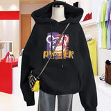 Bearbrick Hoodie Hooded Autumn Sweater Slimming Oversize Ladies