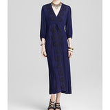 Beth Dutton Bohemian Dress Winter Autumn Maxi Dresses Beach Vacation Dress Dress