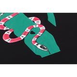 Vlone T Shirt Frieds Viper V Printed Loose Round Neck Short Sleeve T-Shirt