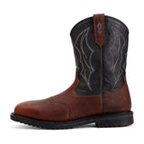 Justin Yellowstone Boots Winter Brown Square Toe Casual Knight Boots Plus Size Men'S Shoes