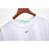 Off White T Shirt Summer Men'S And Women'S Short Sleeve Tshirt Large Size Men'S Top Owt