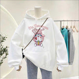 Bearbrick Hoodie Hooded Autumn Sweater Slimming Oversize Ladies