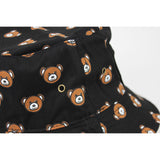 Bucket Hat Fishing Cap Cotton Print Fisherman Hat Cute Pure Cotton Bucket Hat Outdoor Hat