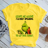 Men and Women Grinch Shirt Christmas Short Sleeve