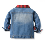 Children Jean Jackets Autumn and Winter Jacket Denim Jacket