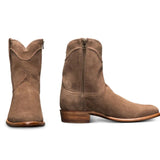Western Shoes Zipper Short Frosted Men's Casual Men's Boots