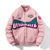 Varsity Jacket Embroidery Thickening Loose Baseball Uniform