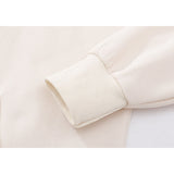 Kanye West Sunday Service Hoodie Fog Three-Dimensional Flocking Brushed Hoody Zipper Cardigan