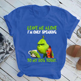 Men and Women Grinch Shirt Christmas Short Sleeve