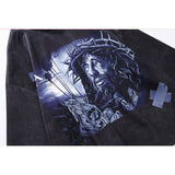 Man Fall Outfits Printed Hoodie Men's and Women's Hip Hop High Street Fashion Brand Style Tops Hoodie