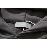 Kanye West Sunday Service Hoodie Autumn And Winter Distressed Retro Hooded Sweater