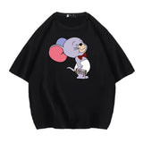 Tom And Jerry T Shirt Cat And Mouse Cartoon Half Sleeve