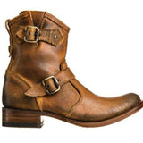 Western Shoes Autumn and Winter Men's Shoes Casual Men's Boots plus Size