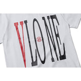 Vlone Mexico Shirt Short Sleeve T-Shirt Printed Men'S And Women'S Able Half Sleeve
