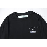Off White T Shirt Ow Arrow Short Sleeve Tshirt Plus Size Casual Men'S Clothing Owt