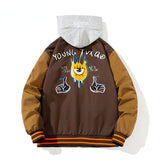 Varsity Jacket Baseball Uniform For Women Autumn And Winter Loose Jacket For Men