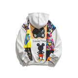 Men's Graphic Hoodies Men's Autumn Clothing Cartoon Print Sweatshirt Men's